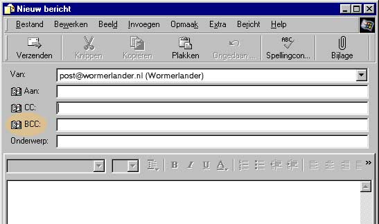adressen in Outlook Express